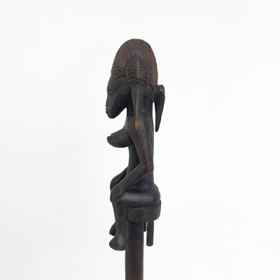 Senufo Poro Society Figural Staff