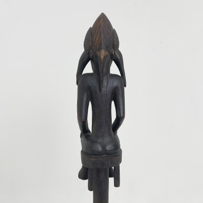 Senufo Poro Society Figural Staff