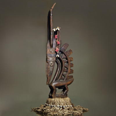 Image for Lot Bamana, Mali Chi Wara Headdress