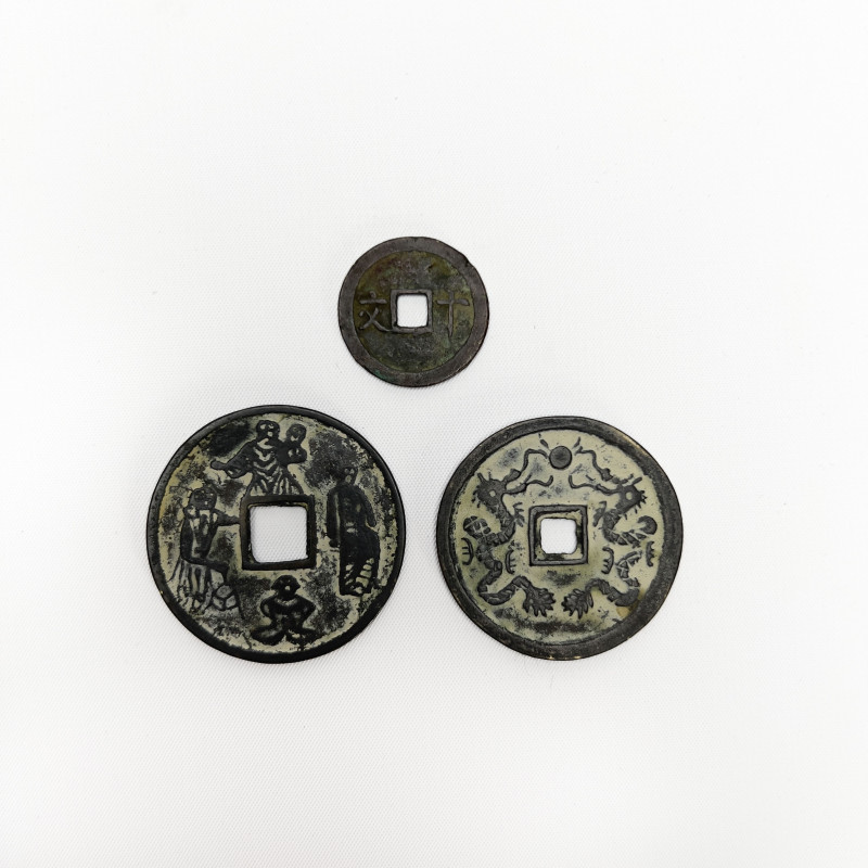 Three Asian Coins