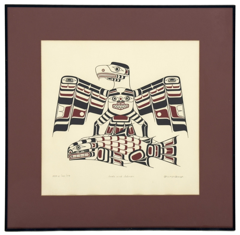 Henry Hunt - Eagle and Salmon