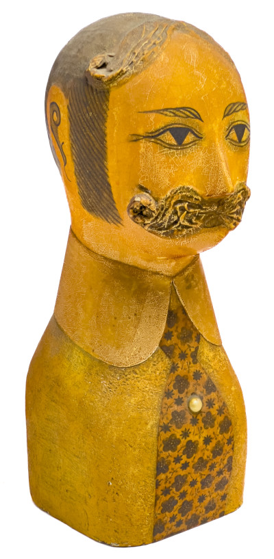 Gemma Taccogna and Others - Paper Mache Busts, Group of 6