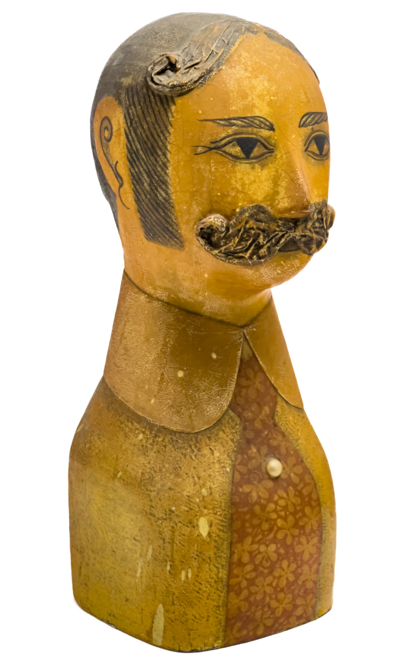 Gemma Taccogna and Others - Paper Mache Busts, Group of 6