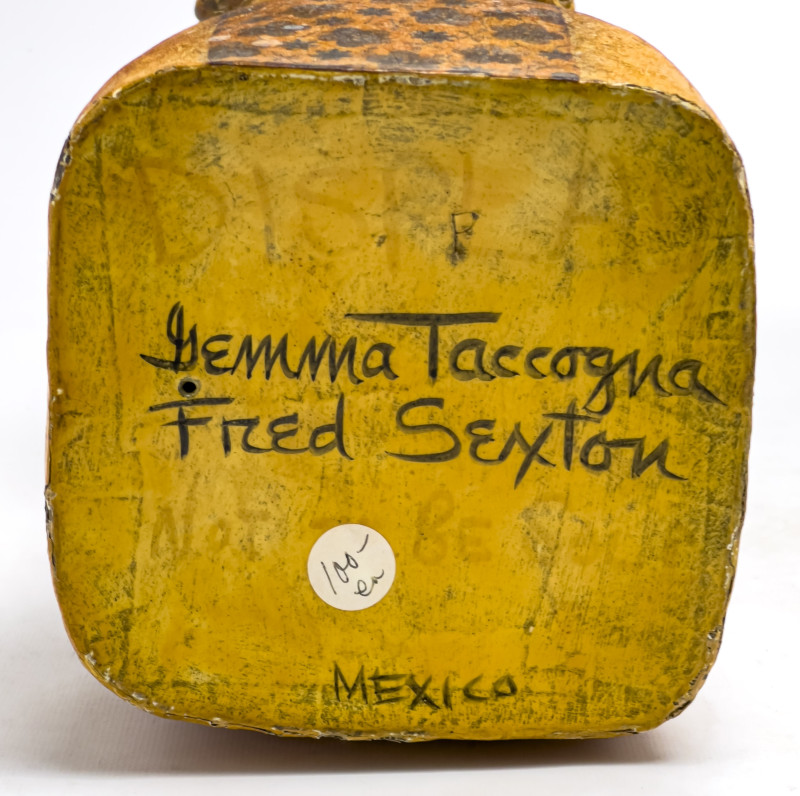 Gemma Taccogna and Others - Paper Mache Busts, Group of 6