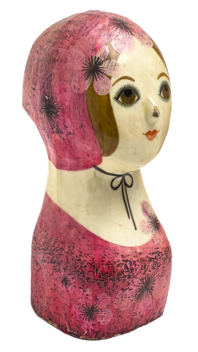 Gemma Taccogna and Others - Paper Mache Busts, Group of 6