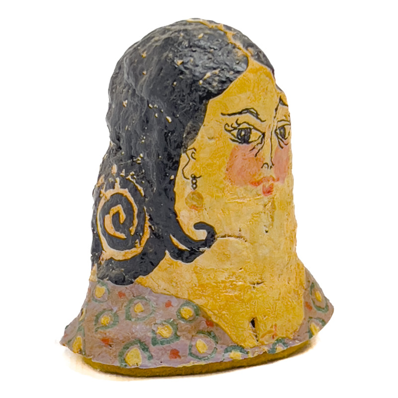 Gemma Taccogna and Others - Paper Mache Busts, Group of 6