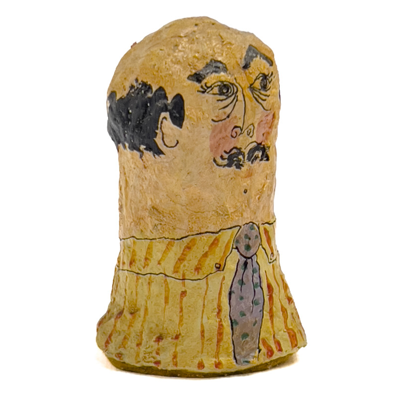 Gemma Taccogna and Others - Paper Mache Busts, Group of 6