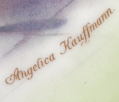 Vienna Porcelain - Royal Vienna Plates, Group of 2