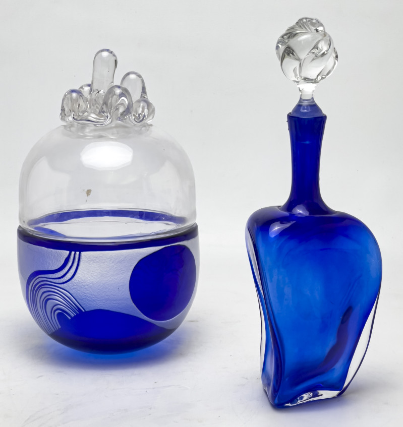 Lalique and Others - Art Glass, Group of 14