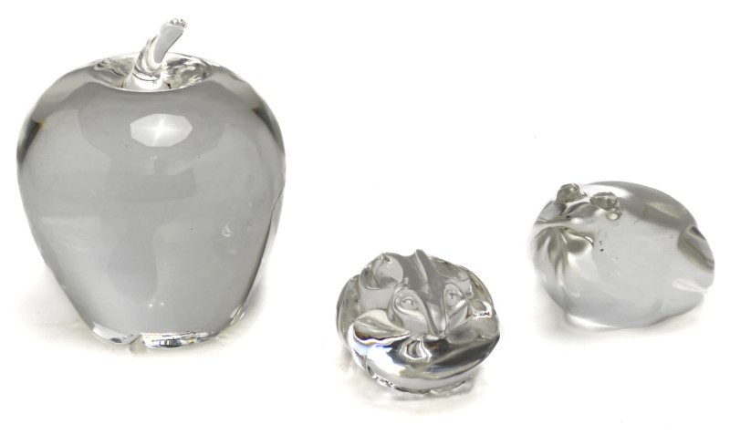 Steuben Glass - Bowls and Paperweights, Group of 6