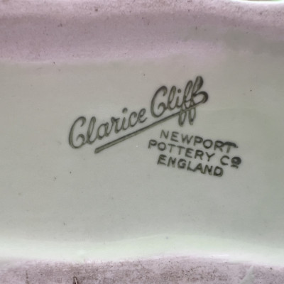 Clarice Cliff - Newport Pottery Ceramic Vessels with Floral Motifs, Group of 6