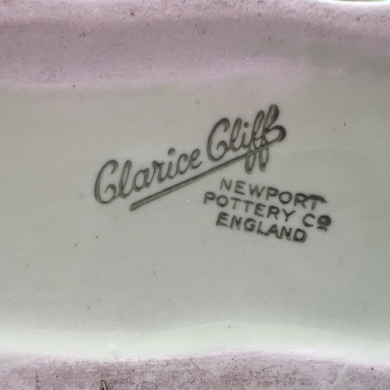 Clarice Cliff - Newport Pottery Ceramic Vessels with Floral Motifs, Group of 6