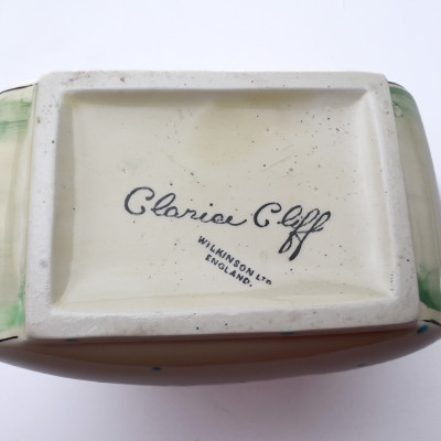 Clarice Cliff - Wilkinson Ceramic Tea Set and Bizarre Tureen, Group of 4