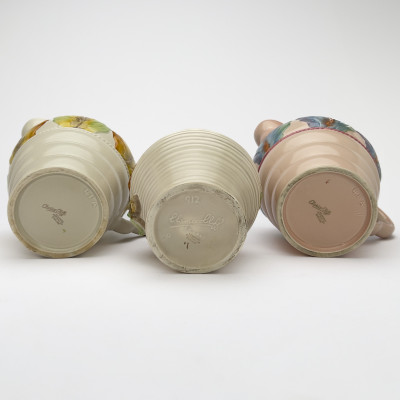 Clarice Cliff - Newport Pottery Ceramic Vessels, Group of 3