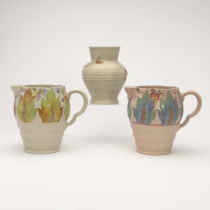 Clarice Cliff - Newport Pottery Ceramic Vessels, Group of 3