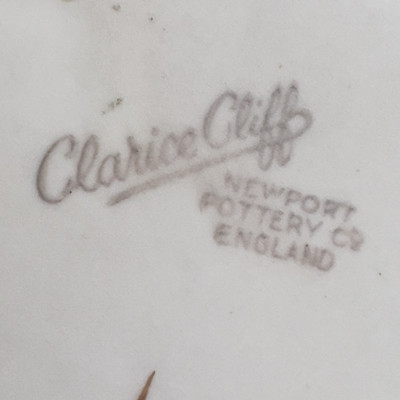 Clarice Cliff - Ceramic Vessels in Various Patterns, Group of 7