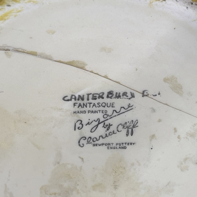 Clarice Cliff - Bizarre Isis Vase and Gaiety Basket