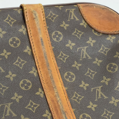 Louis Vuitton - Leather Strap Soft-Side Luggage Case, Pair