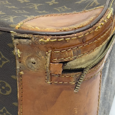 Louis Vuitton - Leather Strap Soft-Side Luggage Case, Pair