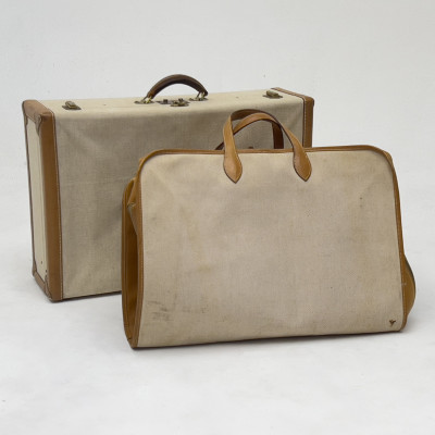 Image for Lot Hermès - Luggage Case and Garment bag