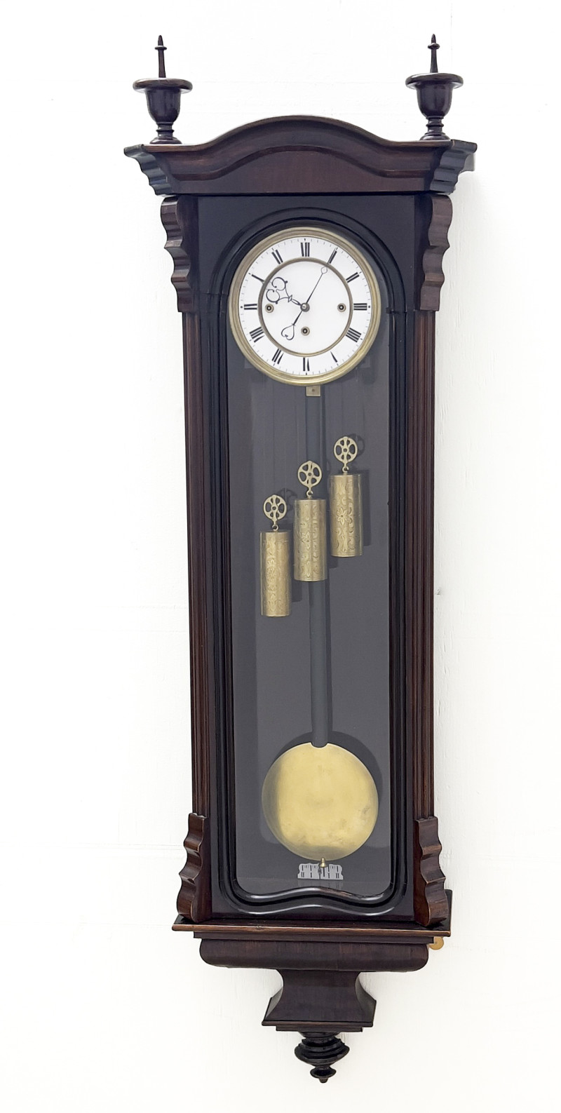 Three Weight, Vienna Regulator Wall Clock