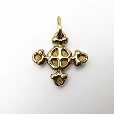 Image for Lot Gold Cross Pendant