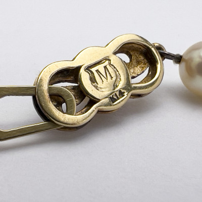 Mikimoto Style Graduated Pearl Necklace