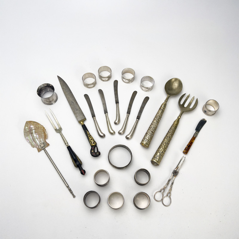 Collection of Silverplate Serviceware