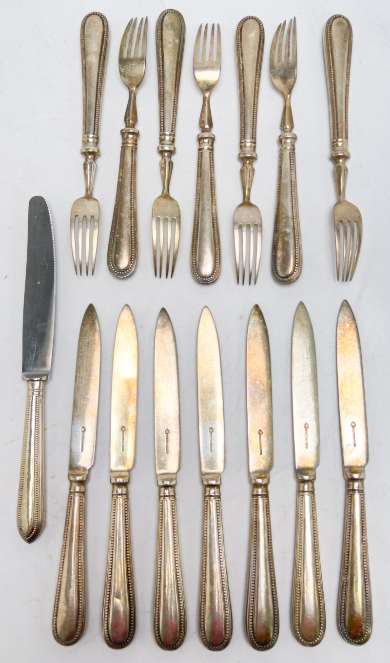 Mappin &amp; Webb - Silverplate Flatware, Group of 15
