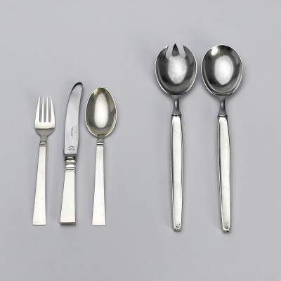 Image for Lot Georg Jensen - Children's Set and Salad Servers
