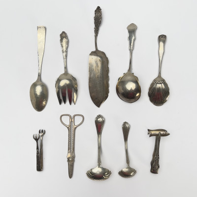 Silver Serving Pieces: Schofield and other Makers