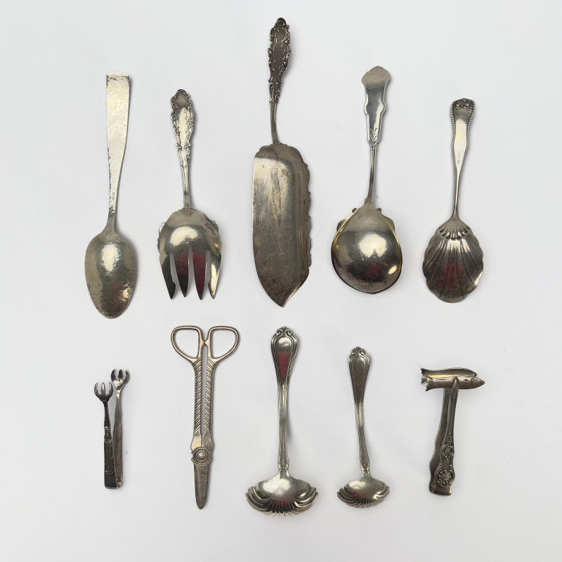 Silver Serving Pieces: Schofield and other Makers