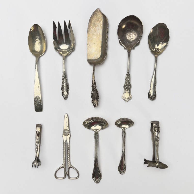 Silver Serving Pieces: Schofield and other Makers