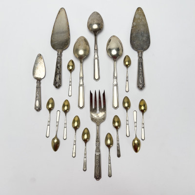 Gorham - Partial Silver Flatware Service