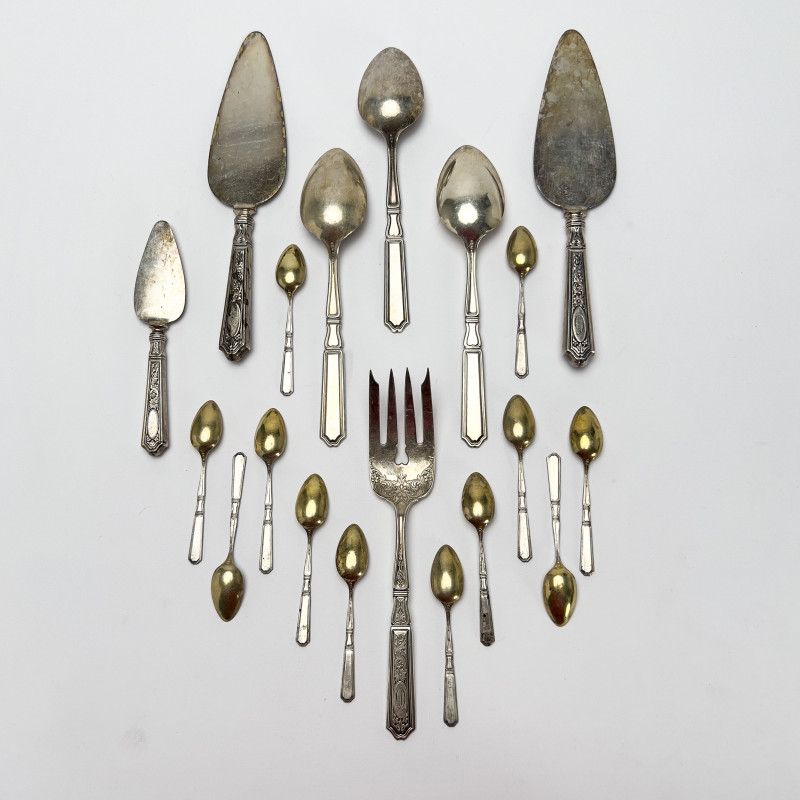 Gorham - Partial Silver Flatware Service