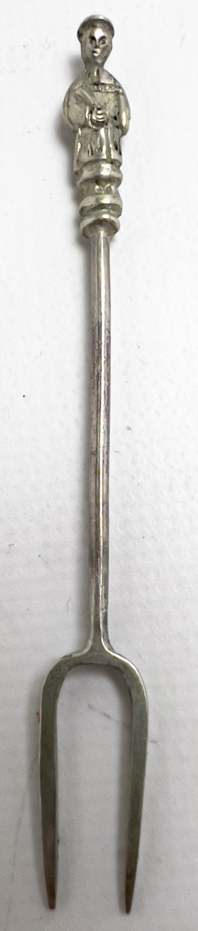 Silver Chinese Tea Bowl with Hardstone