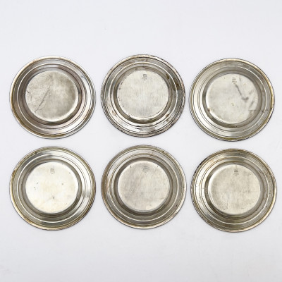 Gorham - 6 Silver Plates