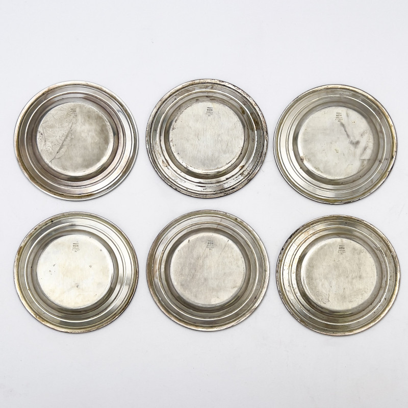 Gorham - 6 Silver Plates