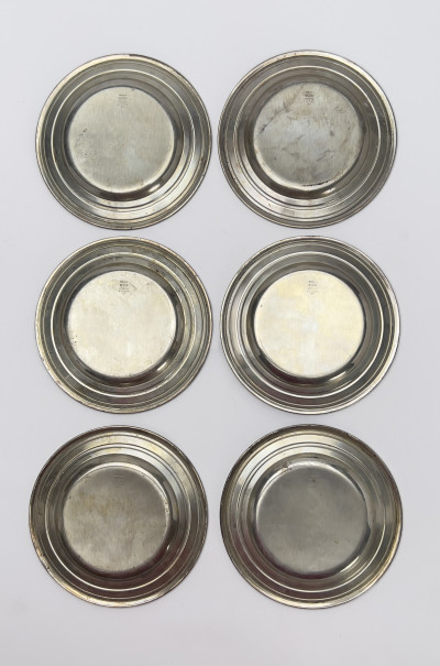 Gorham - 6 Silver plates