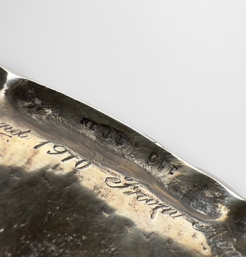 Howard &amp; Co. - Silver Repousse Candlesticks