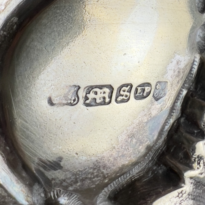 Victorian Palm Frond Center Pieces (pair)