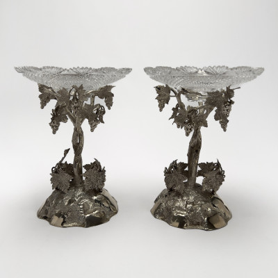 Image for Lot Edward Barnard & Sons - Victorian Silver Centerpieces