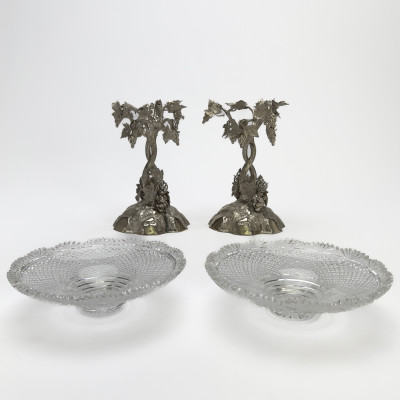 Edward Barnard &amp; Sons - Victorian Silver Centerpieces