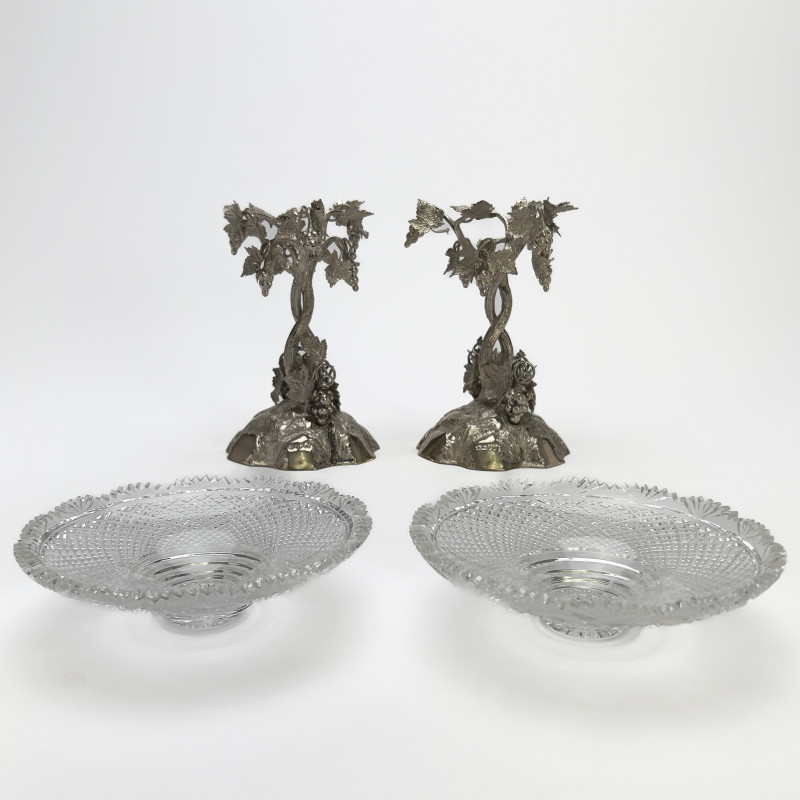 Edward Barnard &amp; Sons - Victorian Silver Centerpieces
