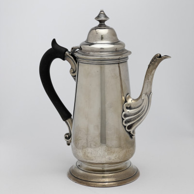Image for Lot Silver Coffee Pot