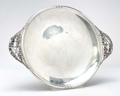 Image for Lot William Lawrence deMatteo - Blossom Silver Tray