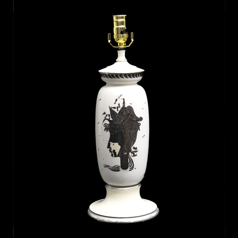 Stig Lindberg - Electrified ‘Grazia’ Vase Lamp