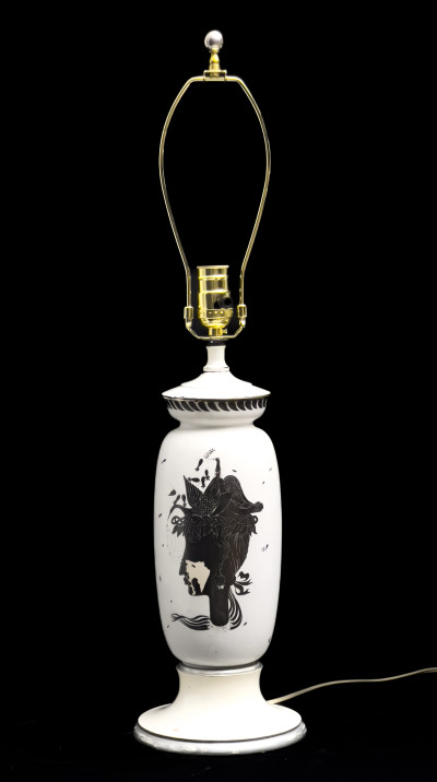 Stig Lindberg - Electrified ‘Grazia’ Vase Lamp