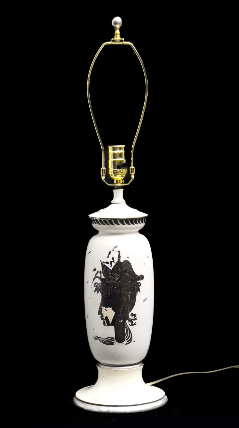 Stig Lindberg - Electrified ‘Grazia’ Vase Lamp