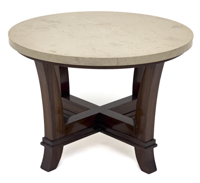 Marble Top Low Side Table